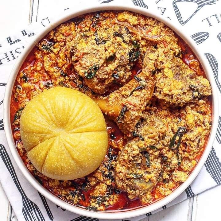Pounded Yam & Egusi